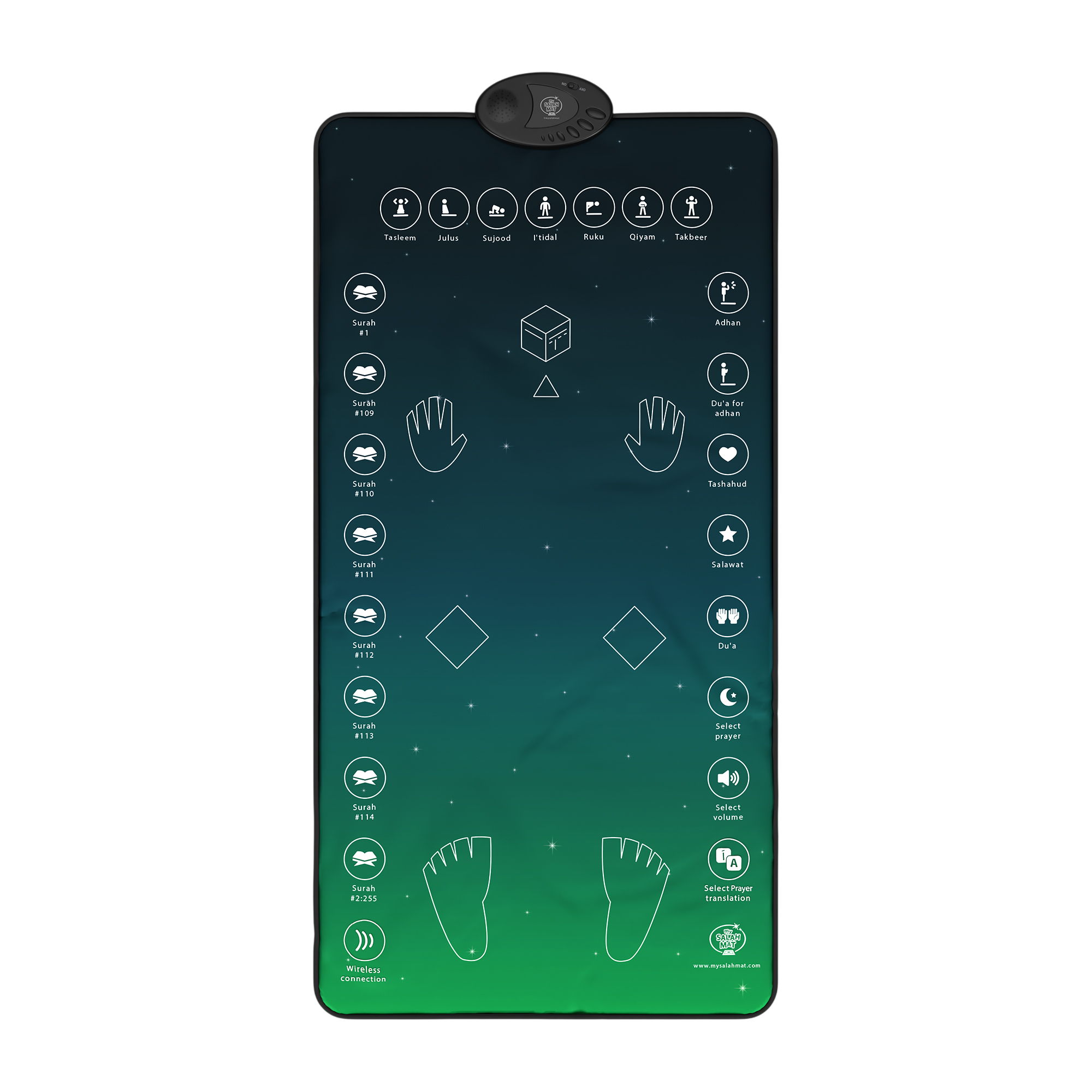 سجادة الصلاة الذكية التفاعلية | Smart Interactive Prayer Mat